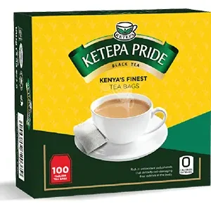 Ketepa Pride standard Tagged Teabags 100pk unit:  10x200g)