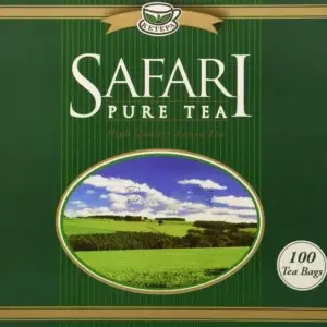 Safari Pure standard ( Enveloped & tagged) Tea Bags -100’ pk  Unit: 10x200g
